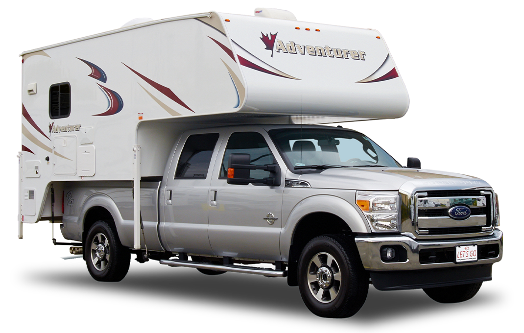 Kanada Urlaub Truck Camper Slide-Bunk Wohnmobil